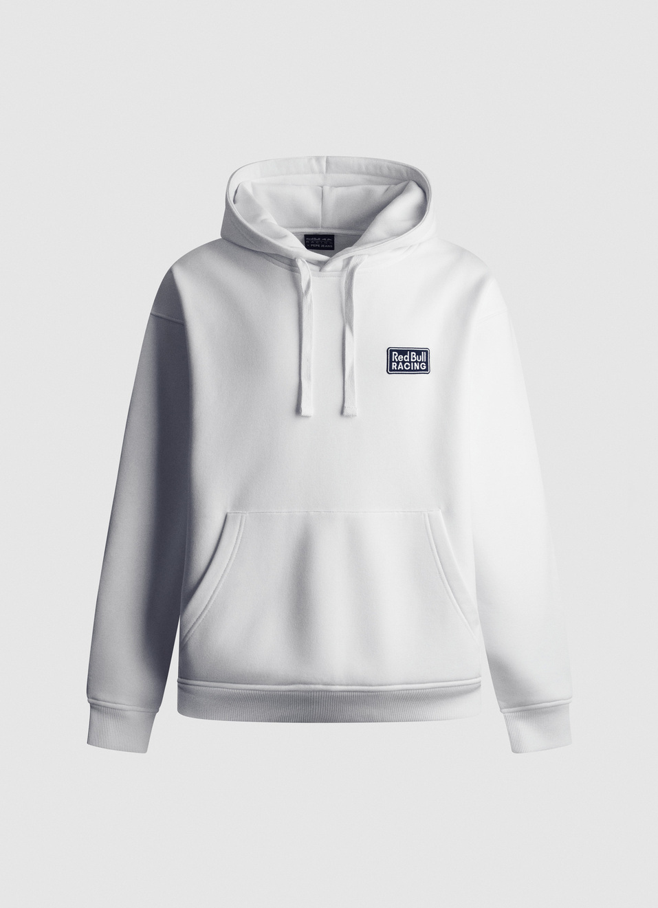 Red Bull Racing X Pepe Jeans White Loose Fit Hoodie, , large image number 5