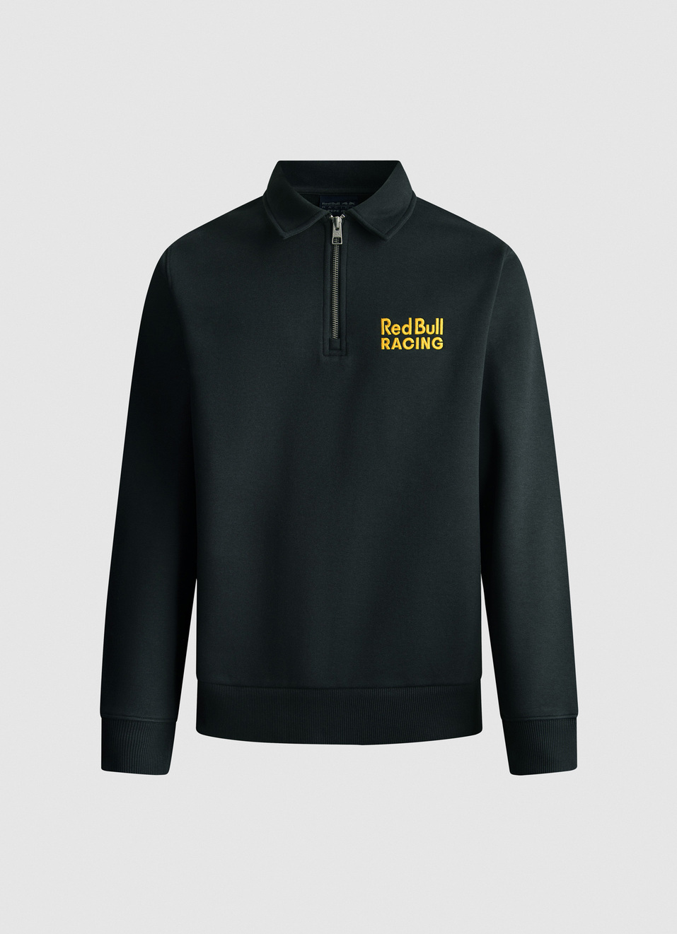 Red Bull Racing X Pepe Jeans Black Comfort Fit Half Zip Sweatshirt, , large image number 5