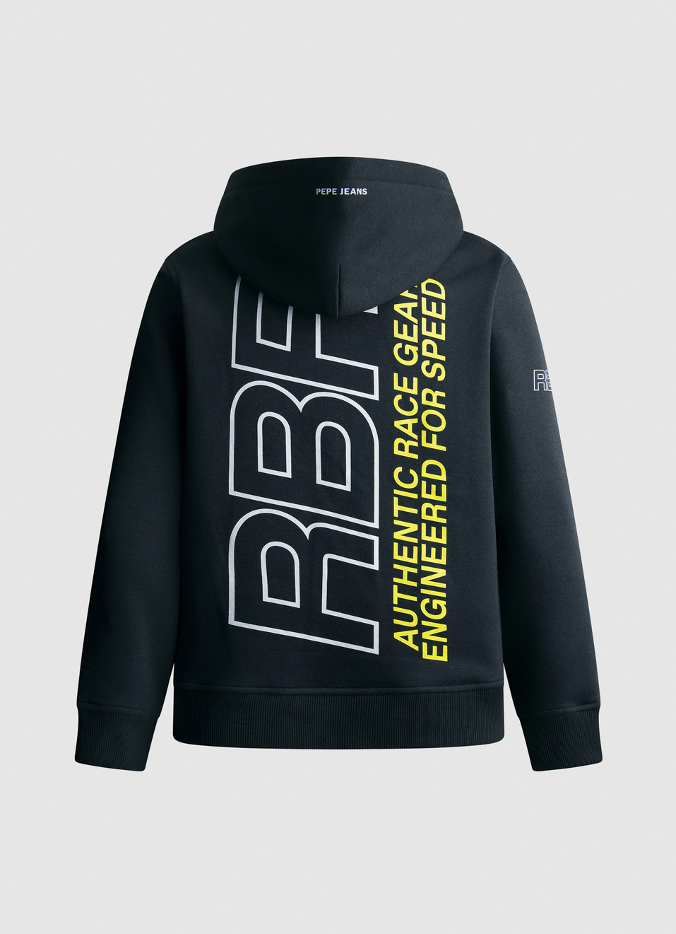 Red Bull Racing X Pepe Jeans Black Comfort Fit Hoodie, , large image number 6