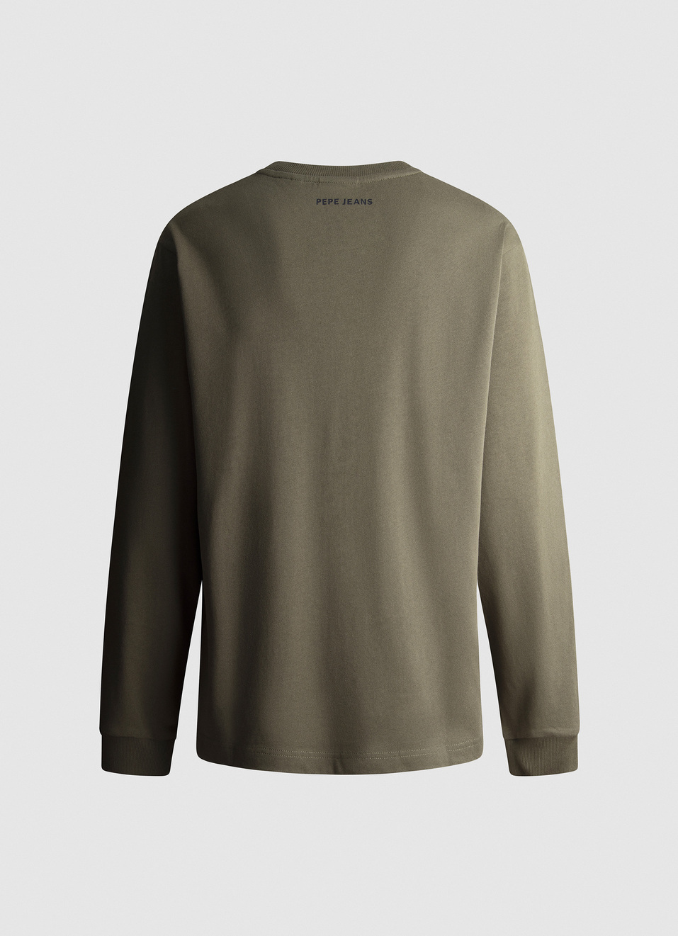 Red Bull Racing X Pepe Jeans Military Green Full Sleeves Logo T-shirt, , large image number 1