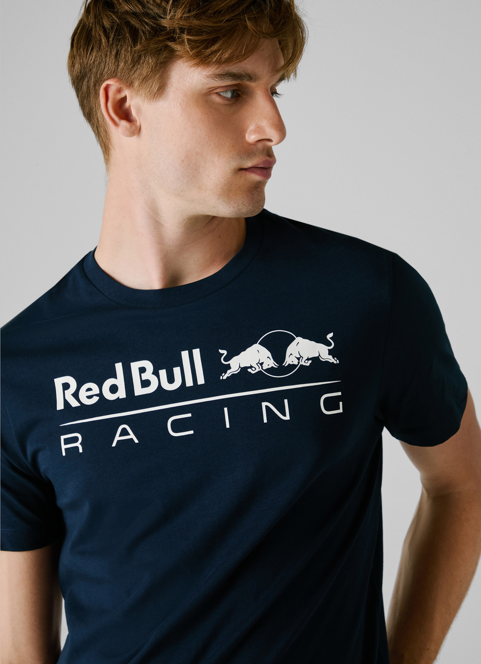 Red Bull Racing X Pepe Jeans Blue Logo Print T-shirt, , large image number 4