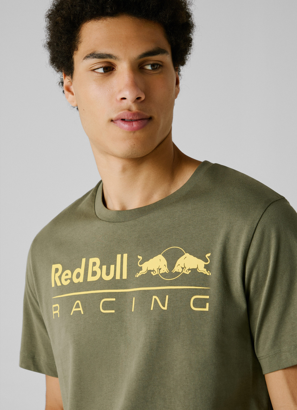 Red Bull Racing X Pepe Jeans Green Logo Print T-shirt, , large image number 4