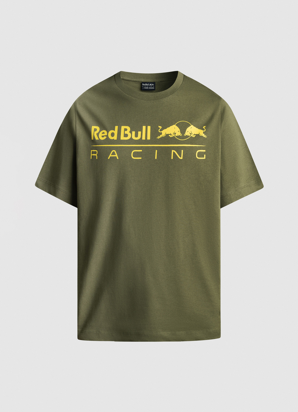 Red Bull Racing X Pepe Jeans Green Logo Print T-shirt, , large image number 5