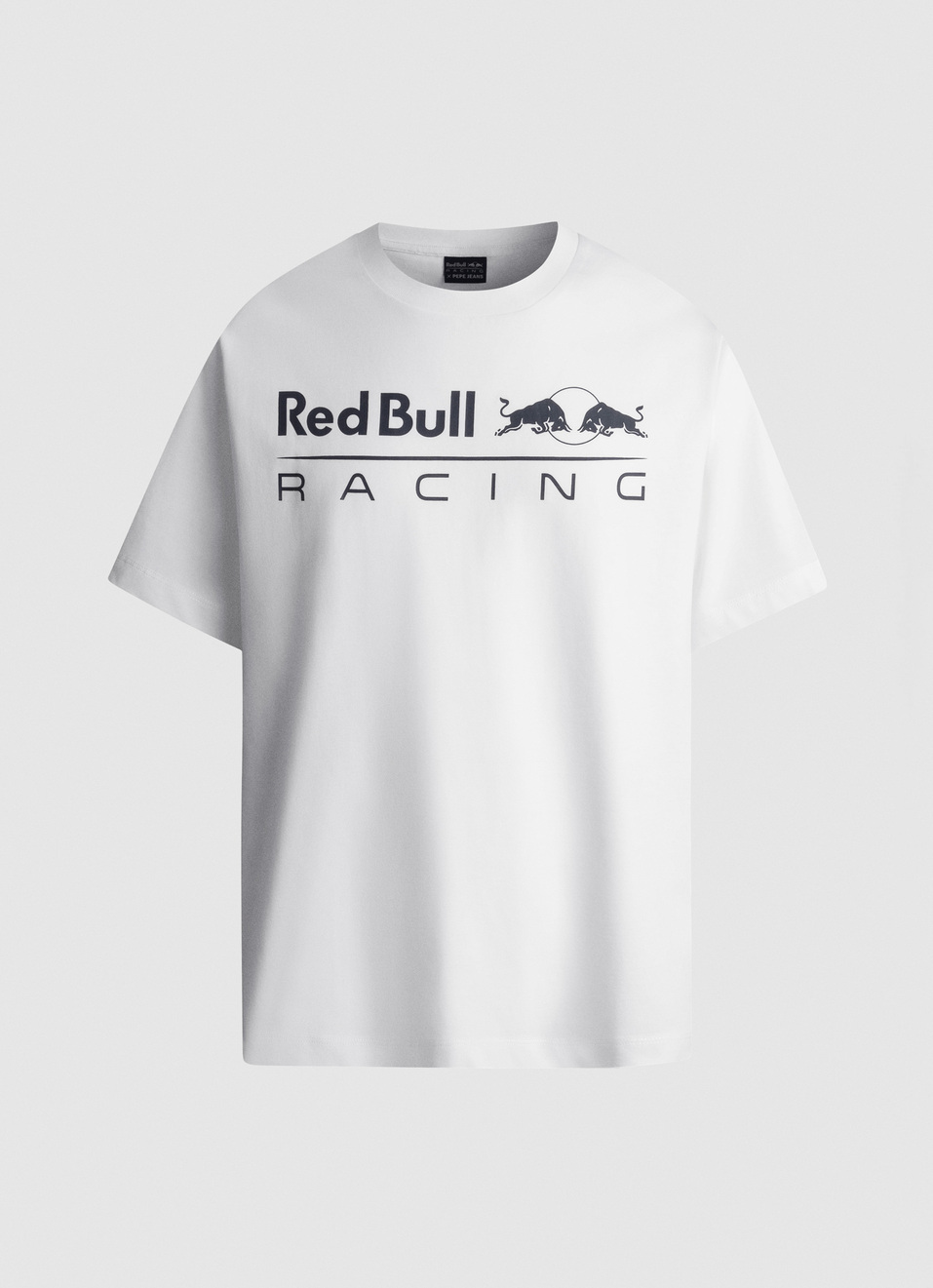 Red Bull Racing X Pepe Jeans White Logo Print T-shirt, , large image number 5
