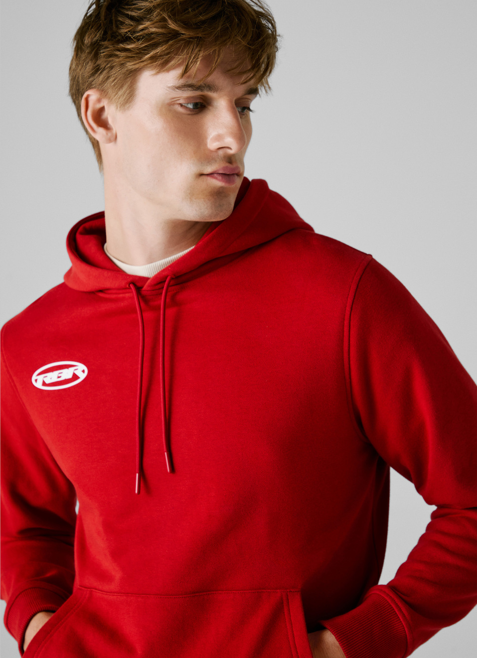 Red Bull Racing X Pepe Jeans Red Comfort Fit Hoodie, , large image number 4