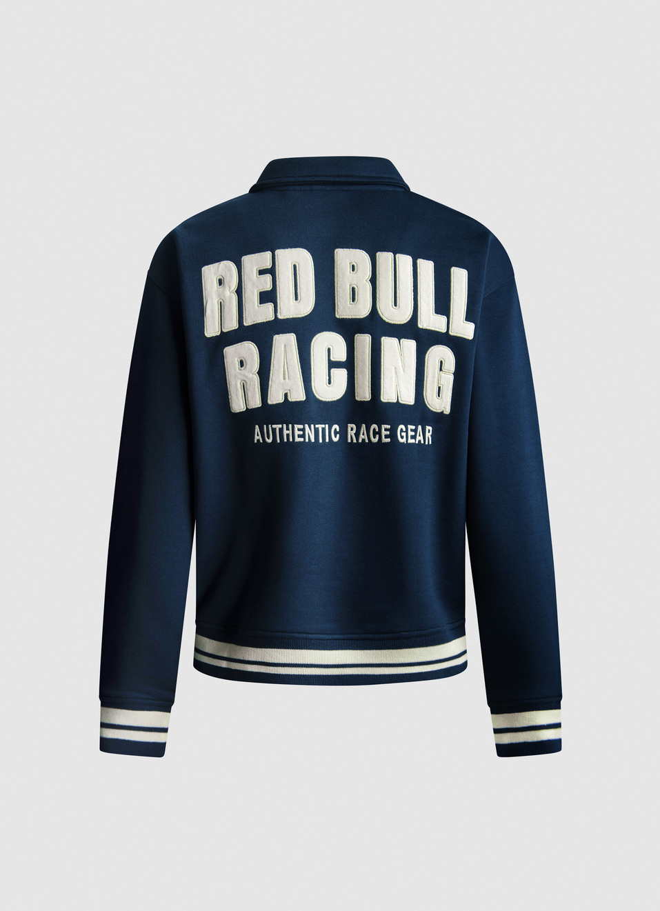 Red Bull Racing X Pepe Jeans Blue Relaxed Fit Varsity Jacket, , large image number 6