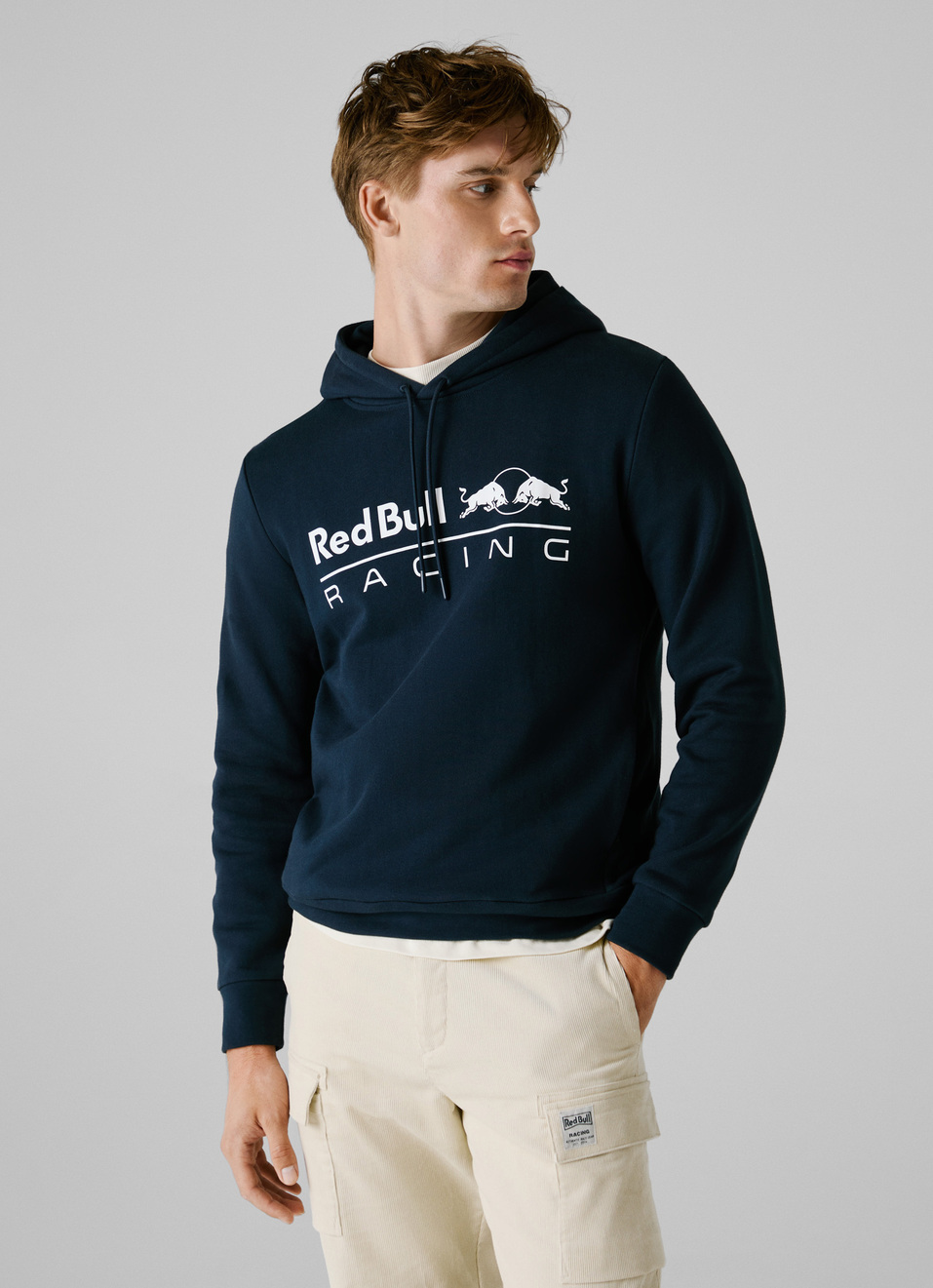 Red Bull Racing X Pepe Jeans Blue Regular Fit Hoodie, , large image number 1