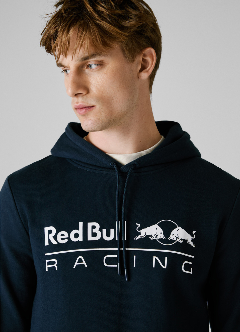Red Bull Racing X Pepe Jeans Blue Regular Fit Hoodie, , large image number 4