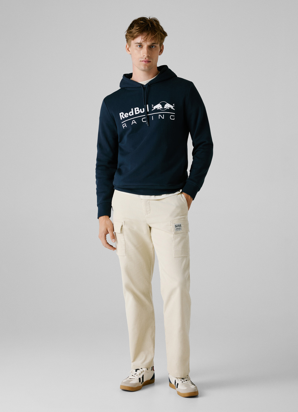 Red Bull Racing X Pepe Jeans Blue Regular Fit Hoodie, , large image number 7