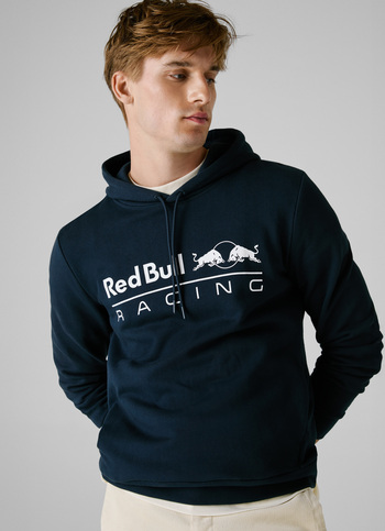 Red Bull Racing X Pepe Jeans Blue Regular Fit Hoodie