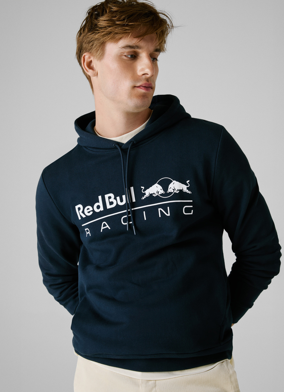 Red Bull Racing X Pepe Jeans Blue Regular Fit Hoodie, , large image number 0