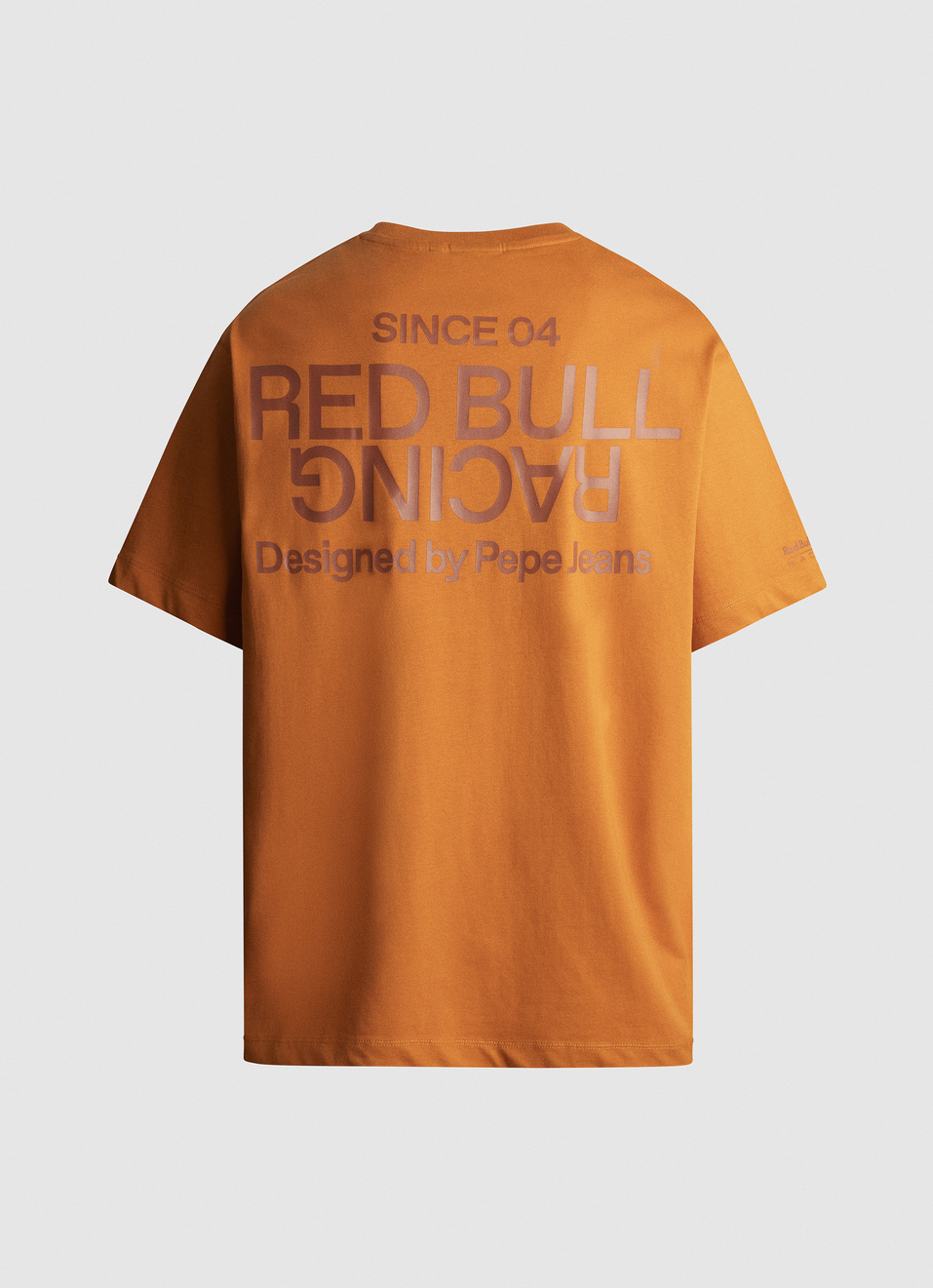 Red Bull Racing X Pepe Jeans York Orange Back Print T-shirt, , large image number 1