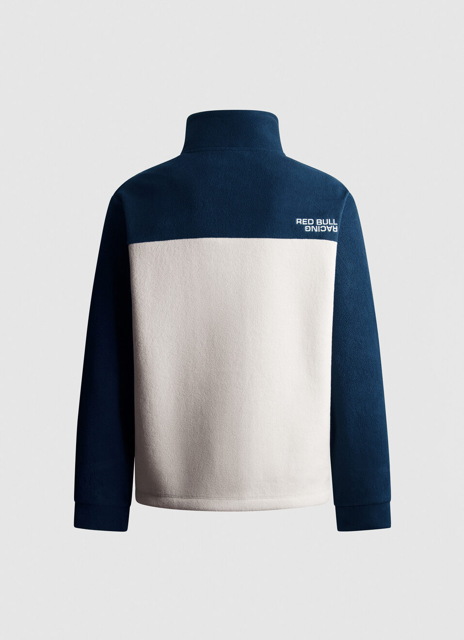 Red Bull Racing X Pepe Jeans Ecru Fleece Color Block Jacket, , large image number 6