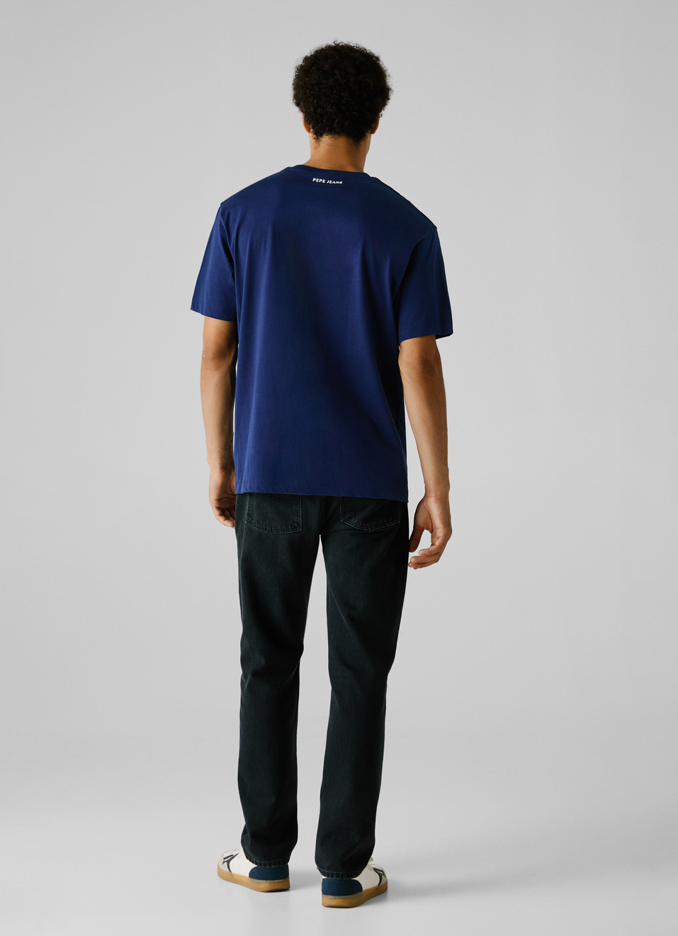 Red Bull Racing X Pepe Jeans Blue Logo Print T-shirt, , large image number 3