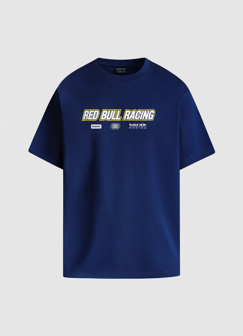 Red Bull Racing X Pepe Jeans Blue Logo Print T-shirt, , large image number 5