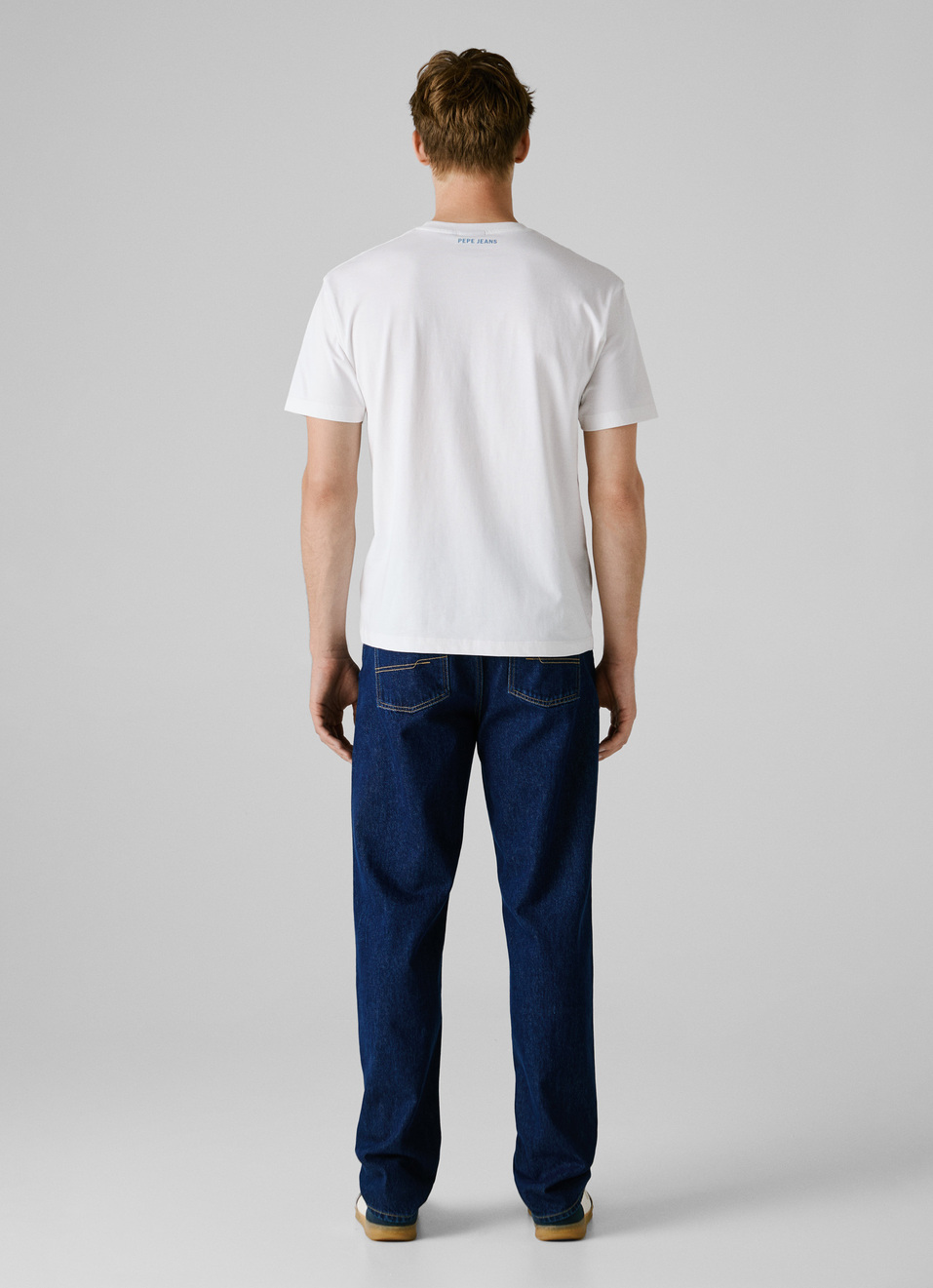 Red Bull Racing X Pepe Jeans White Logo Print T-shirt, , large image number 3