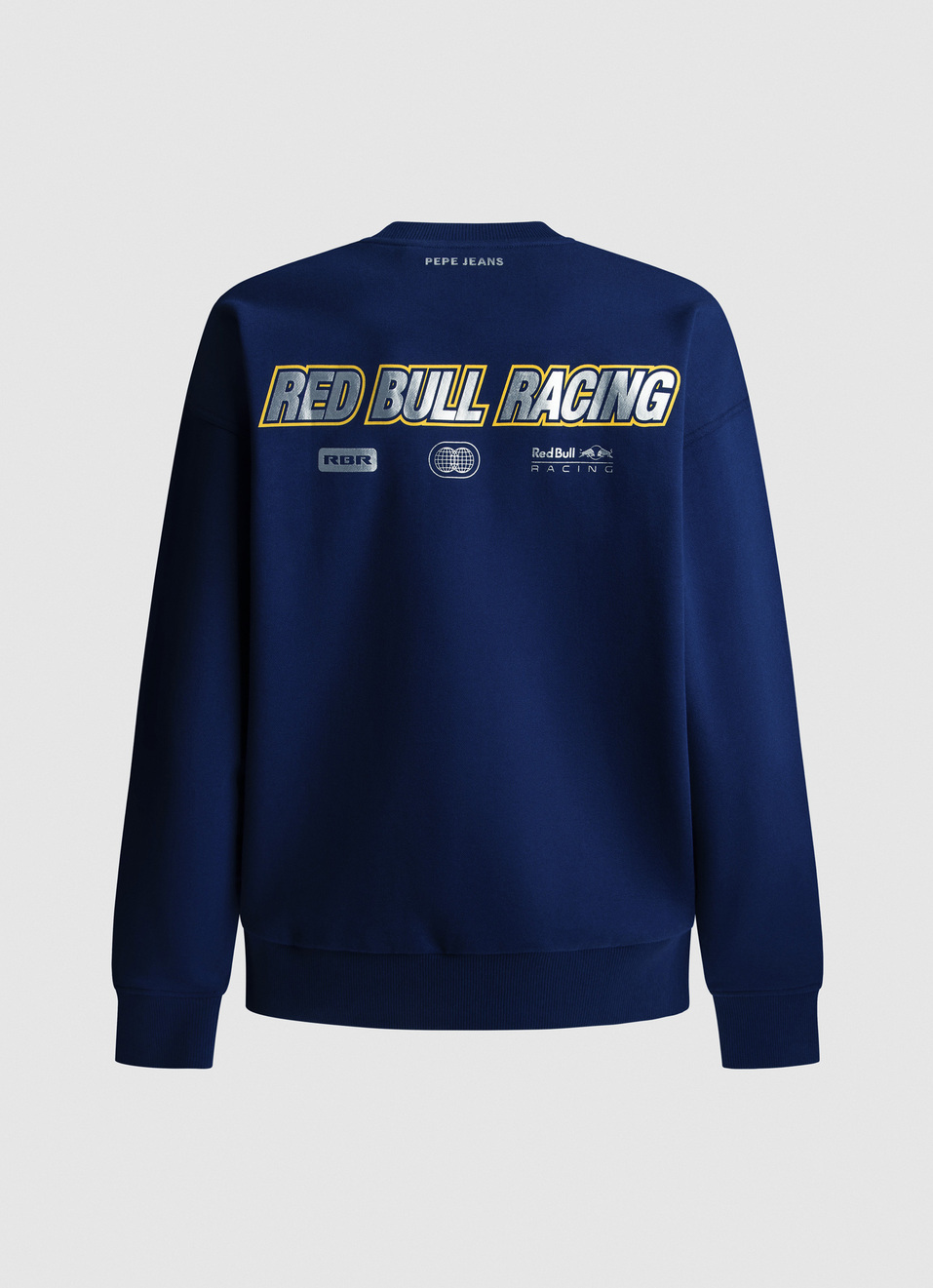 Red Bull Racing X Pepe Jeans Blue Comfort Fit Sweatshirt, , large image number 6