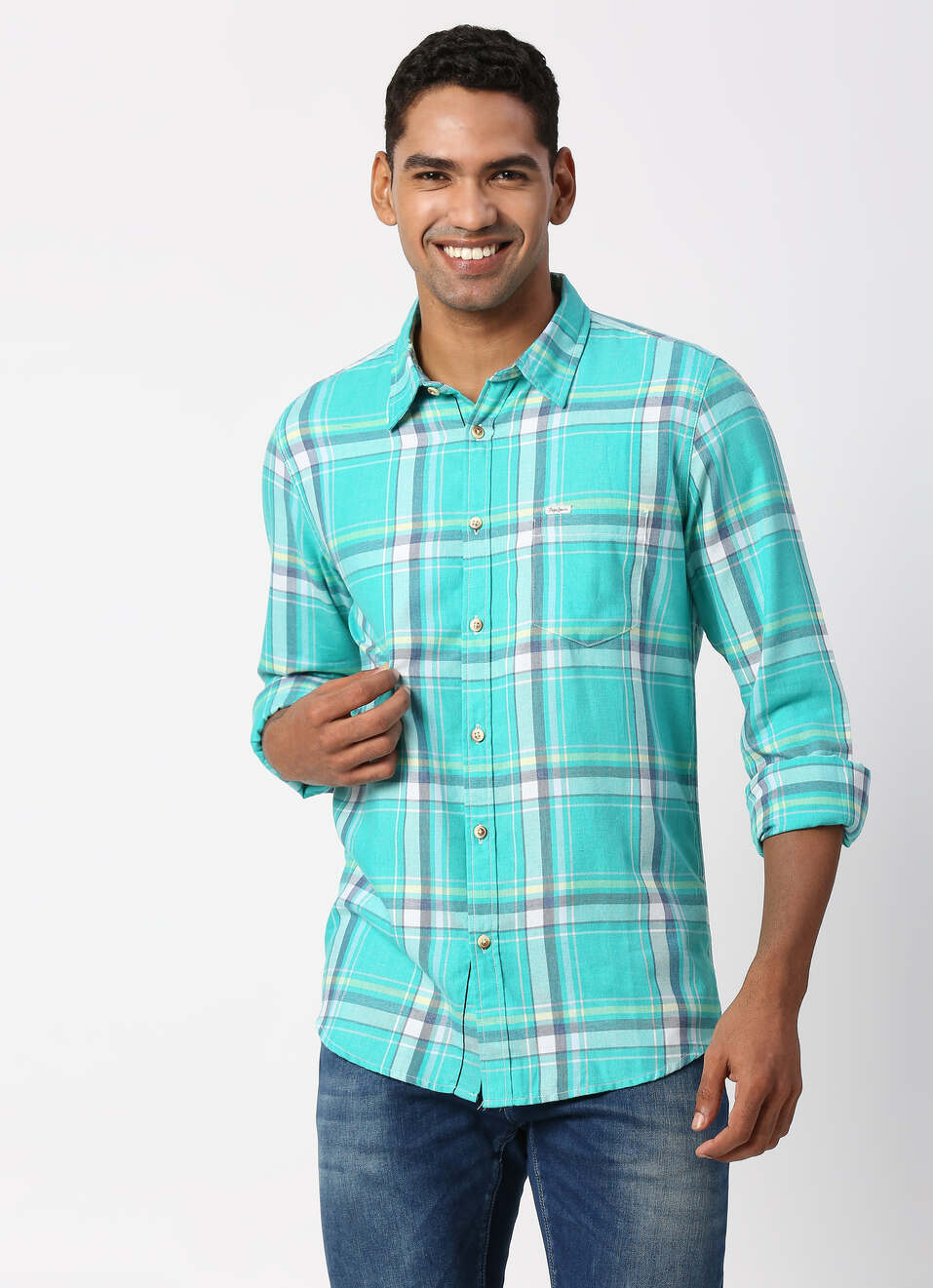 GARIK Checked Shirts, , large image number 0