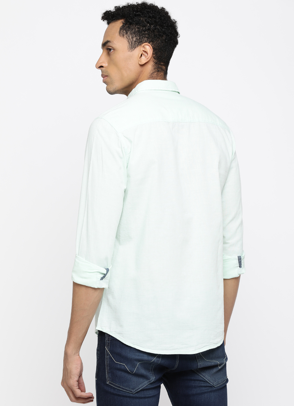 Borg Solid Shirt, , large image number 4