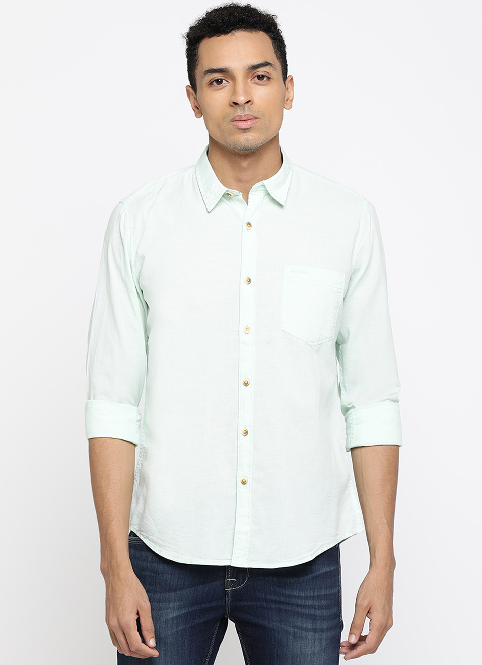 Borg Solid Shirt, , large image number 0