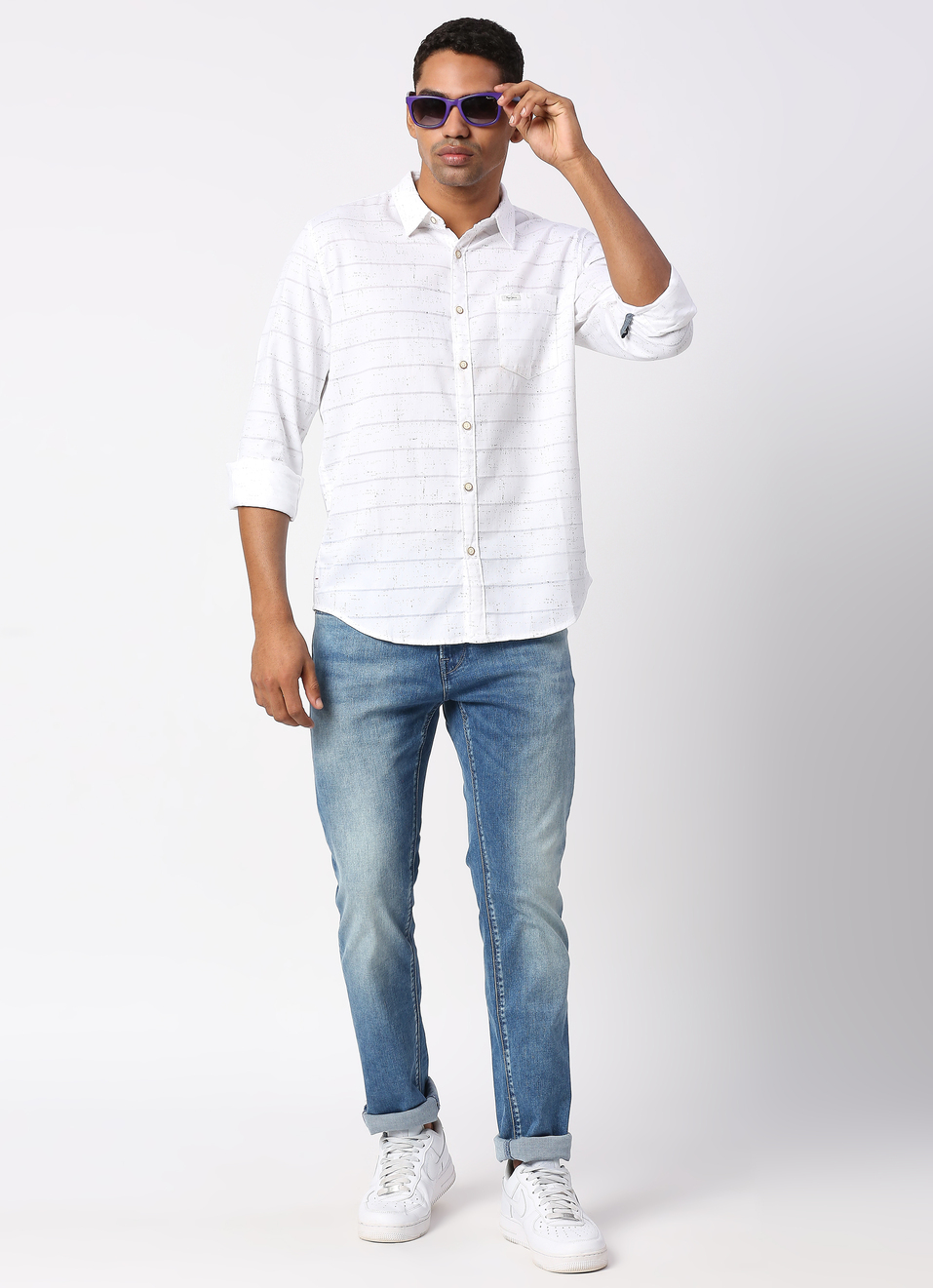 BARON Striped Shirts, , large image number 4