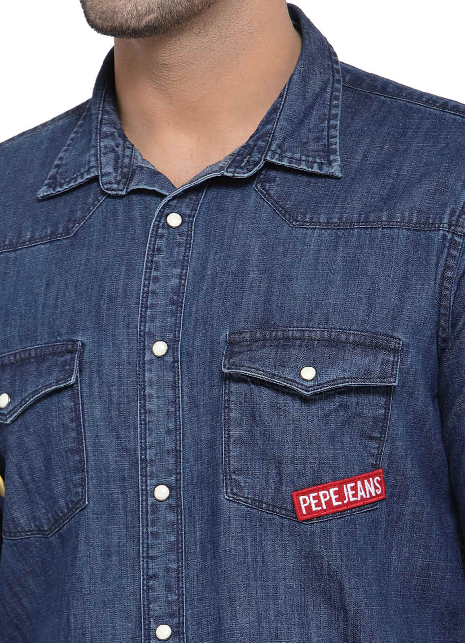 Luca Denim Shirt, , large image number 6