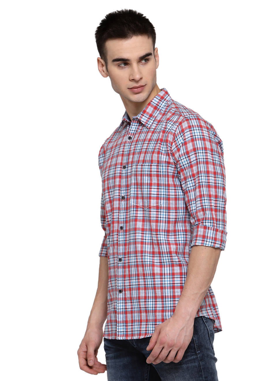 Lesner Twill Checks Shirt., , large image number 2