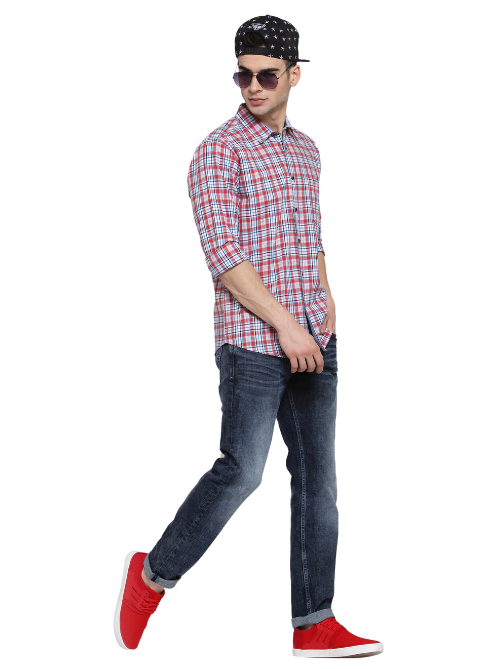 Lesner Twill Checks Shirt., , large image number 3