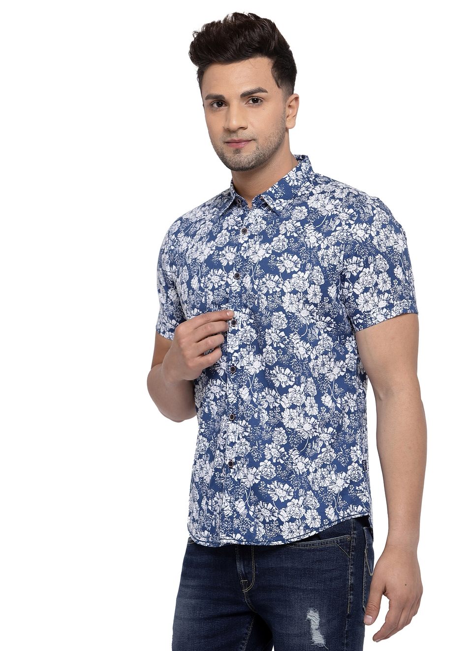 Odin Floral Printed Shirt, , large image number 2