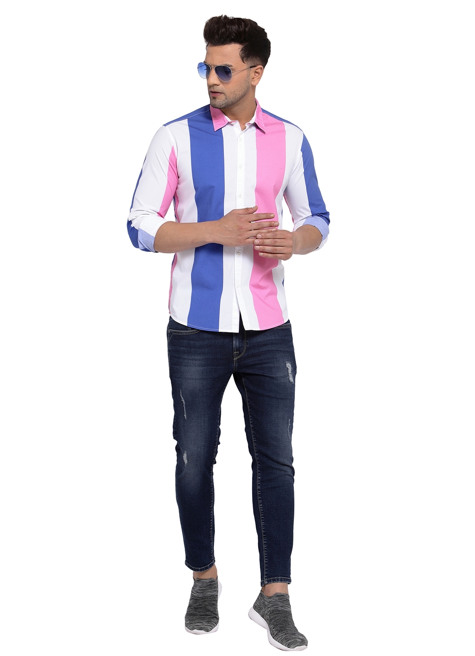 Parson Bold Striper Shirt, , large image number 4