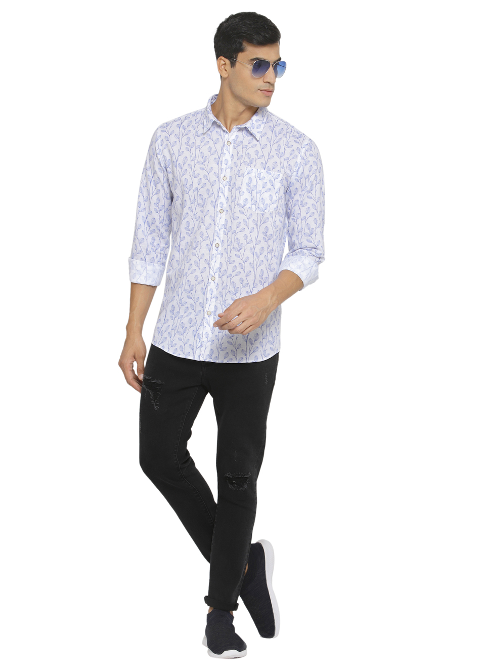 Harper Floral Printed Shirt, , large image number 3