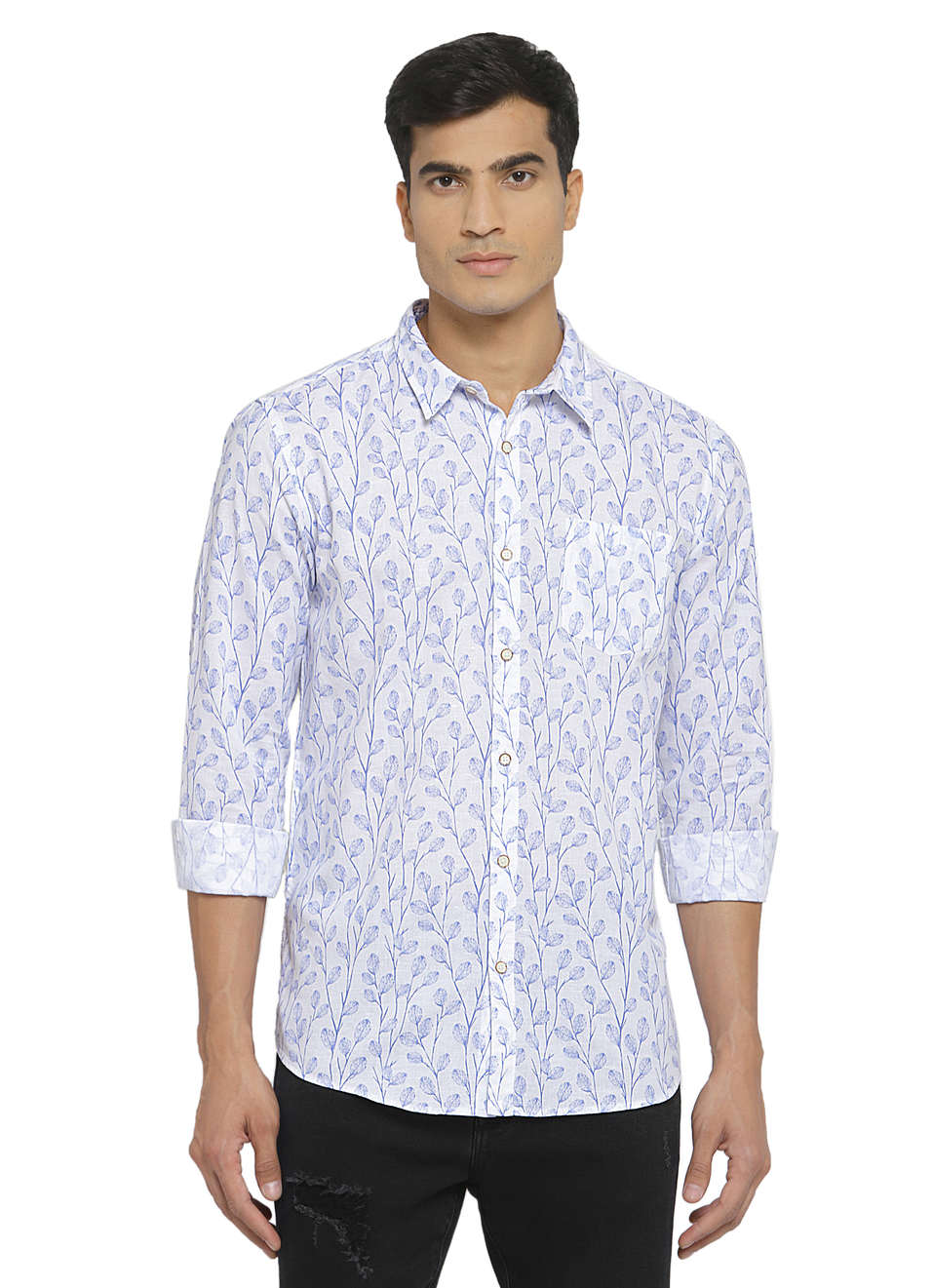 Harper Floral Printed Shirt, , large image number 0