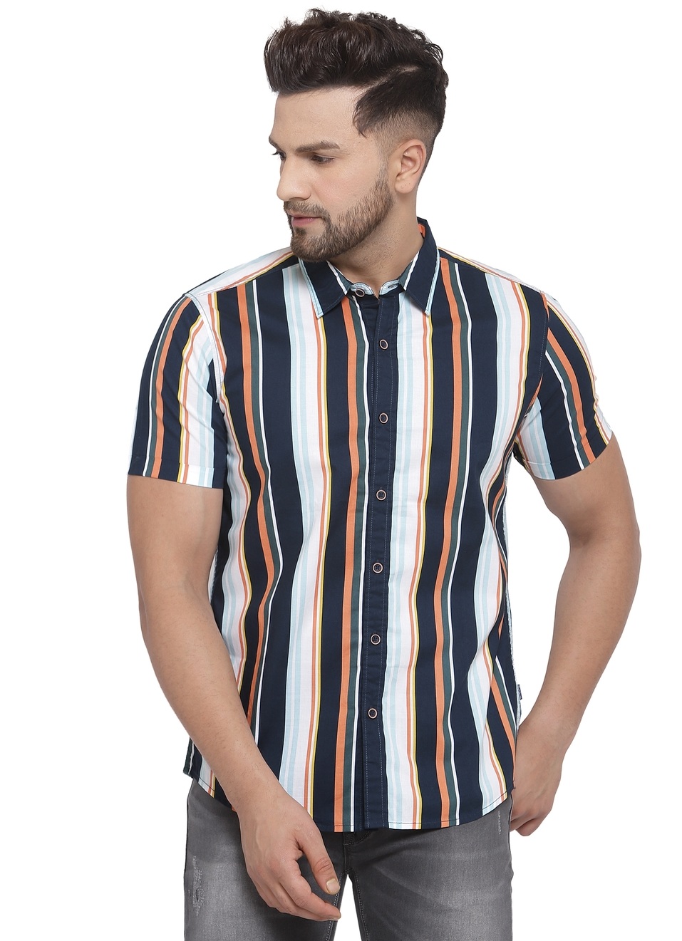 Jarvis Striper Shirt | Pepe Jeans London