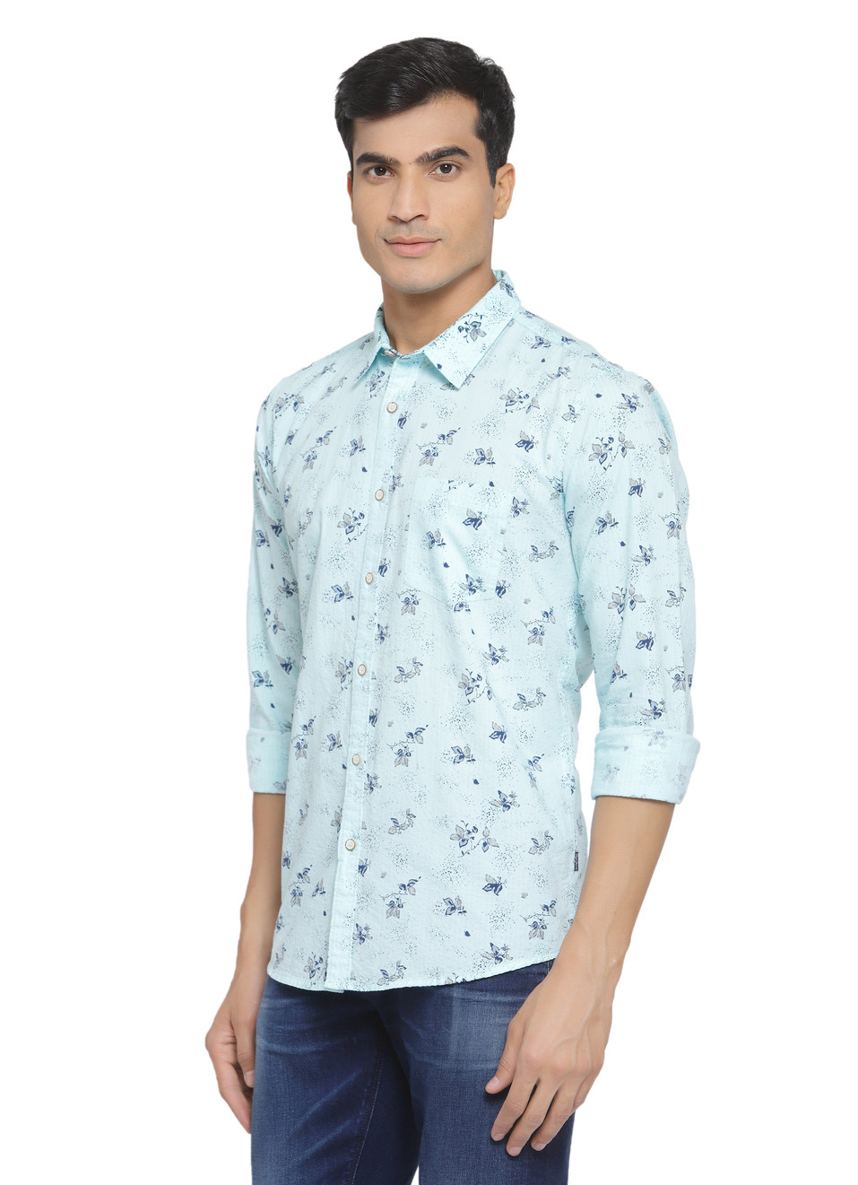 Russel Floral Printed Shirt, , large image number 2