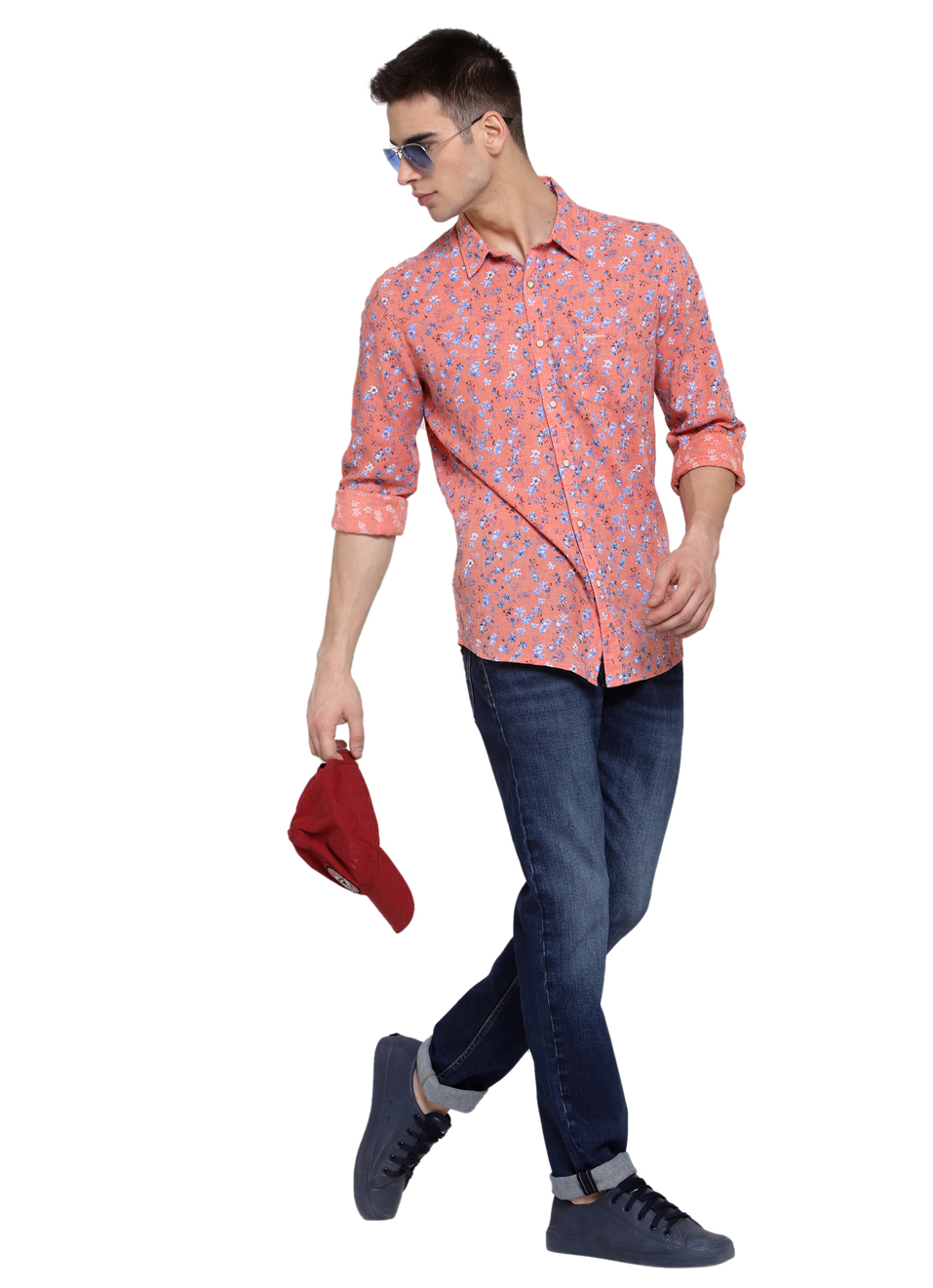 Garcia Floral Printed Shirt, , large image number 3