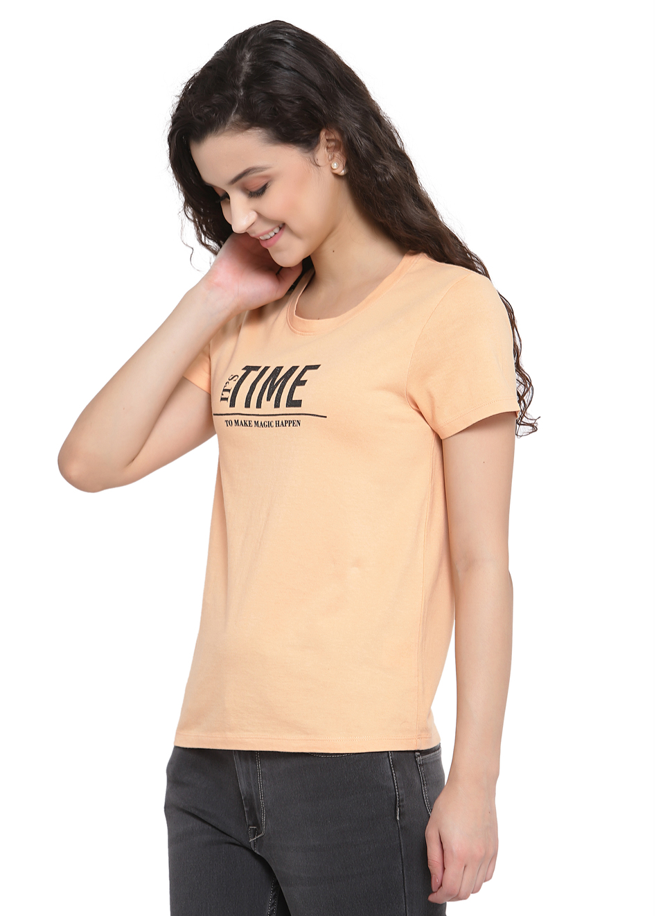 Zoey Graphic T Shirt With Glitter, , large image number 2