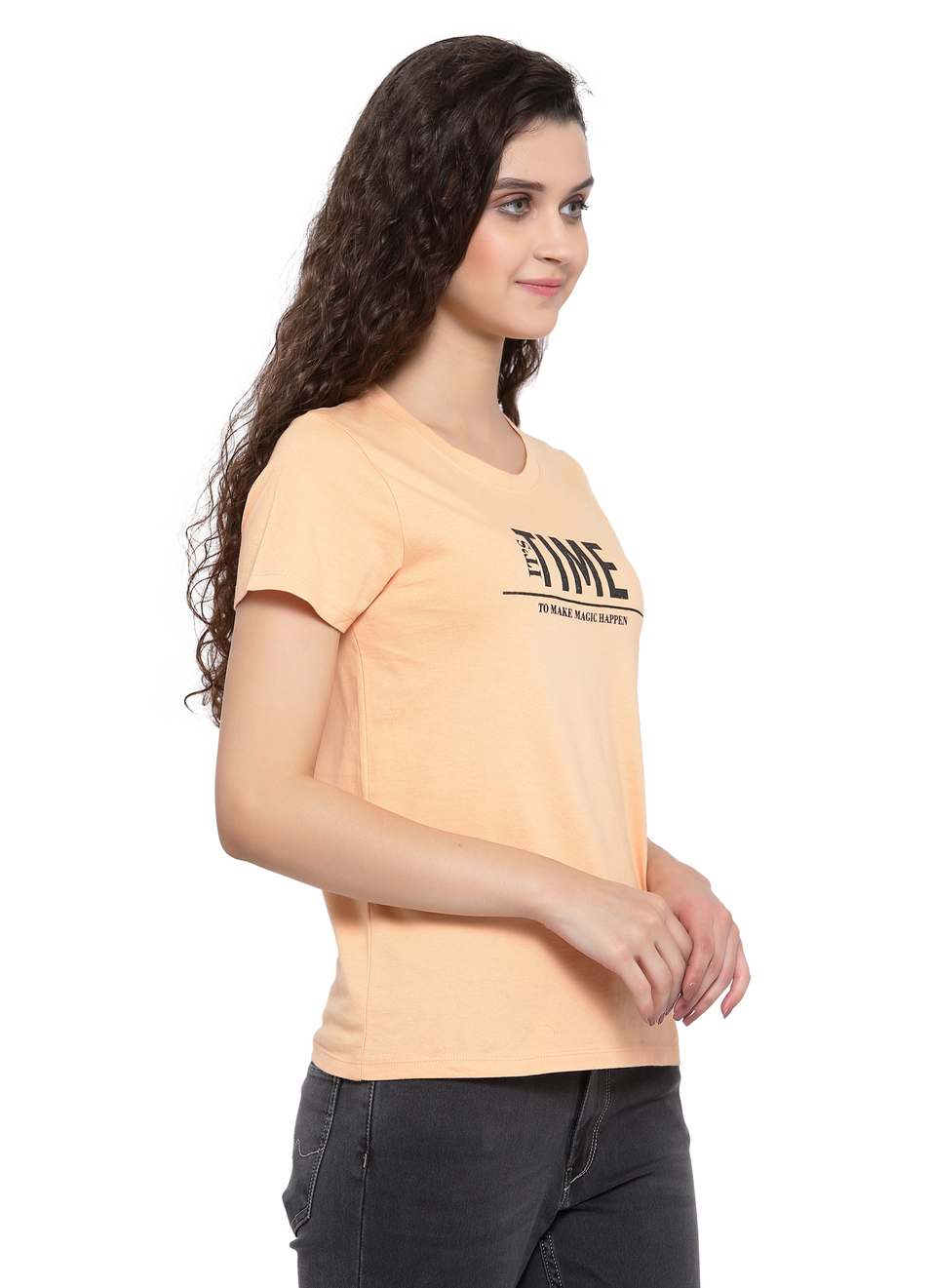 Zoey Graphic T Shirt With Glitter, , large image number 0