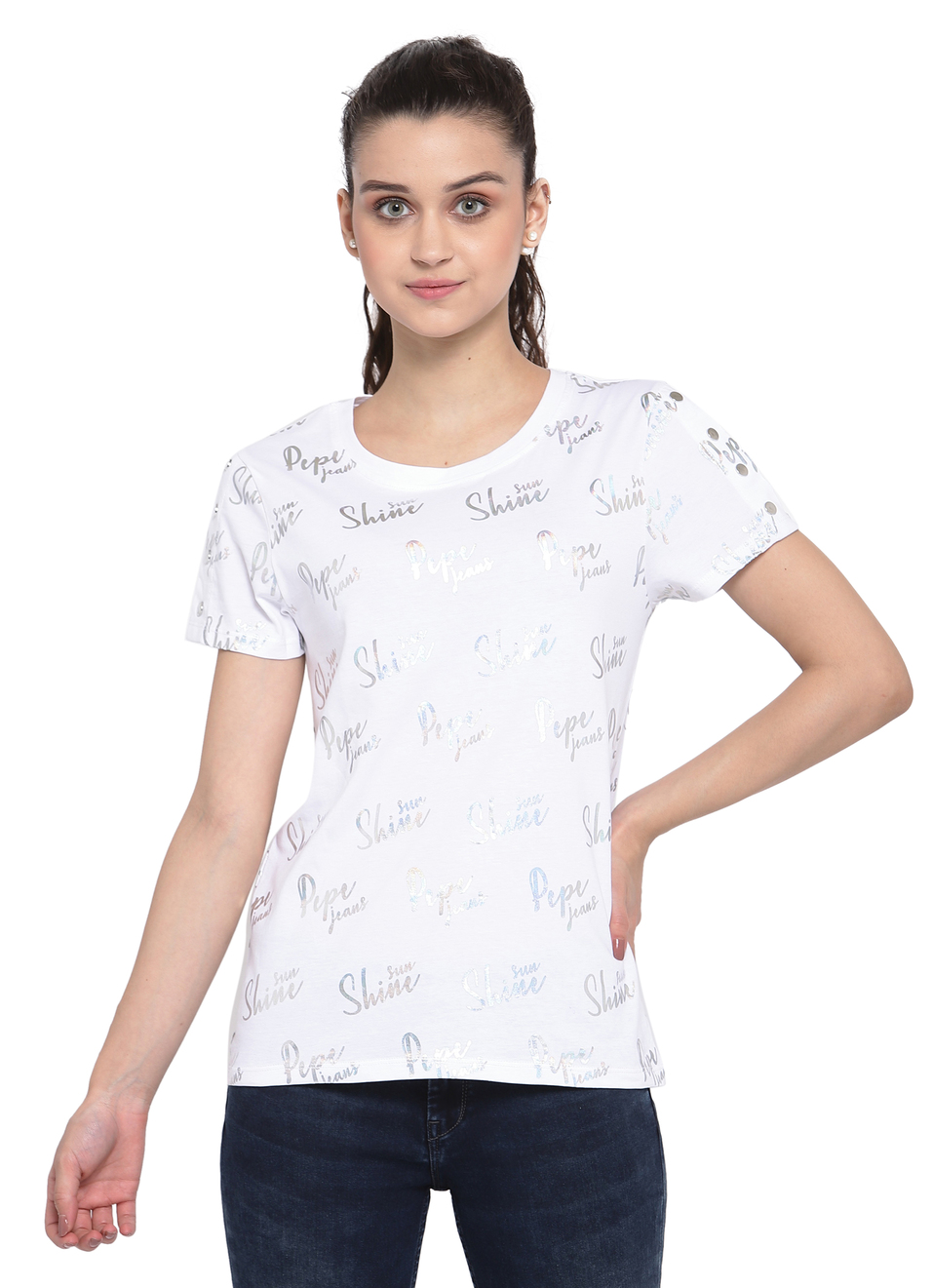 Joyce Print T Shirt, , large image number 0