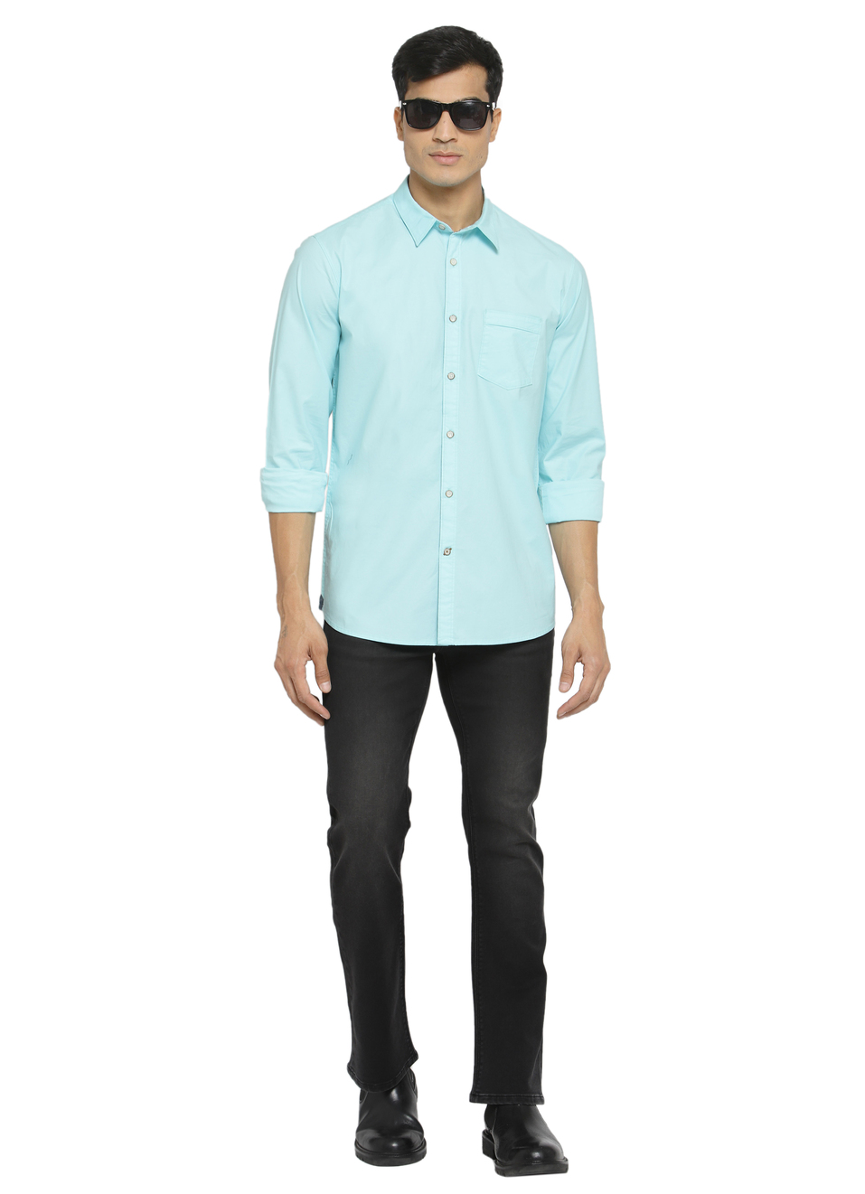 Cujo Solid Stretch Dobby Shirt, , large image number 3