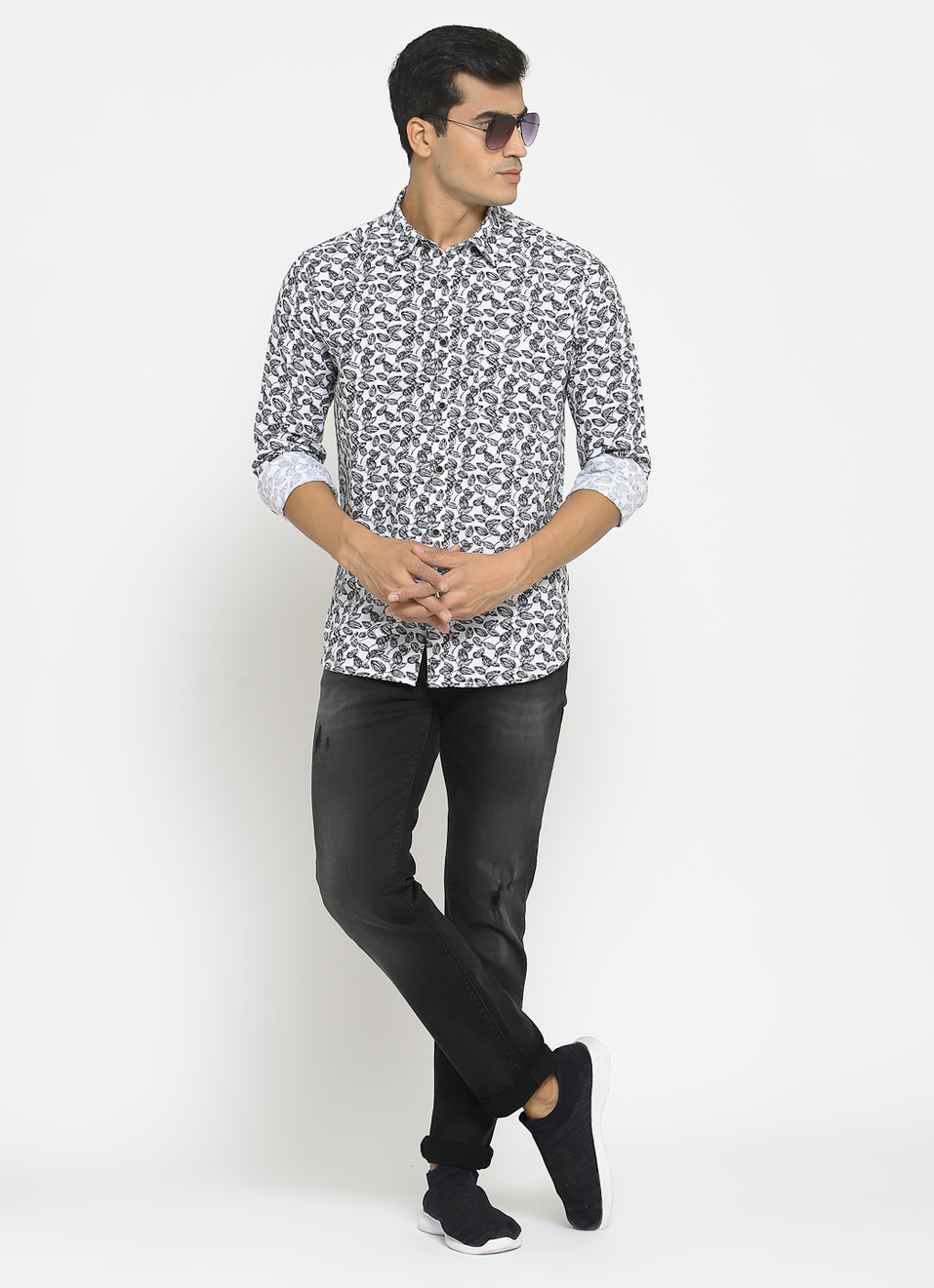 Alabama Floral Printed Shirt, , large image number 4