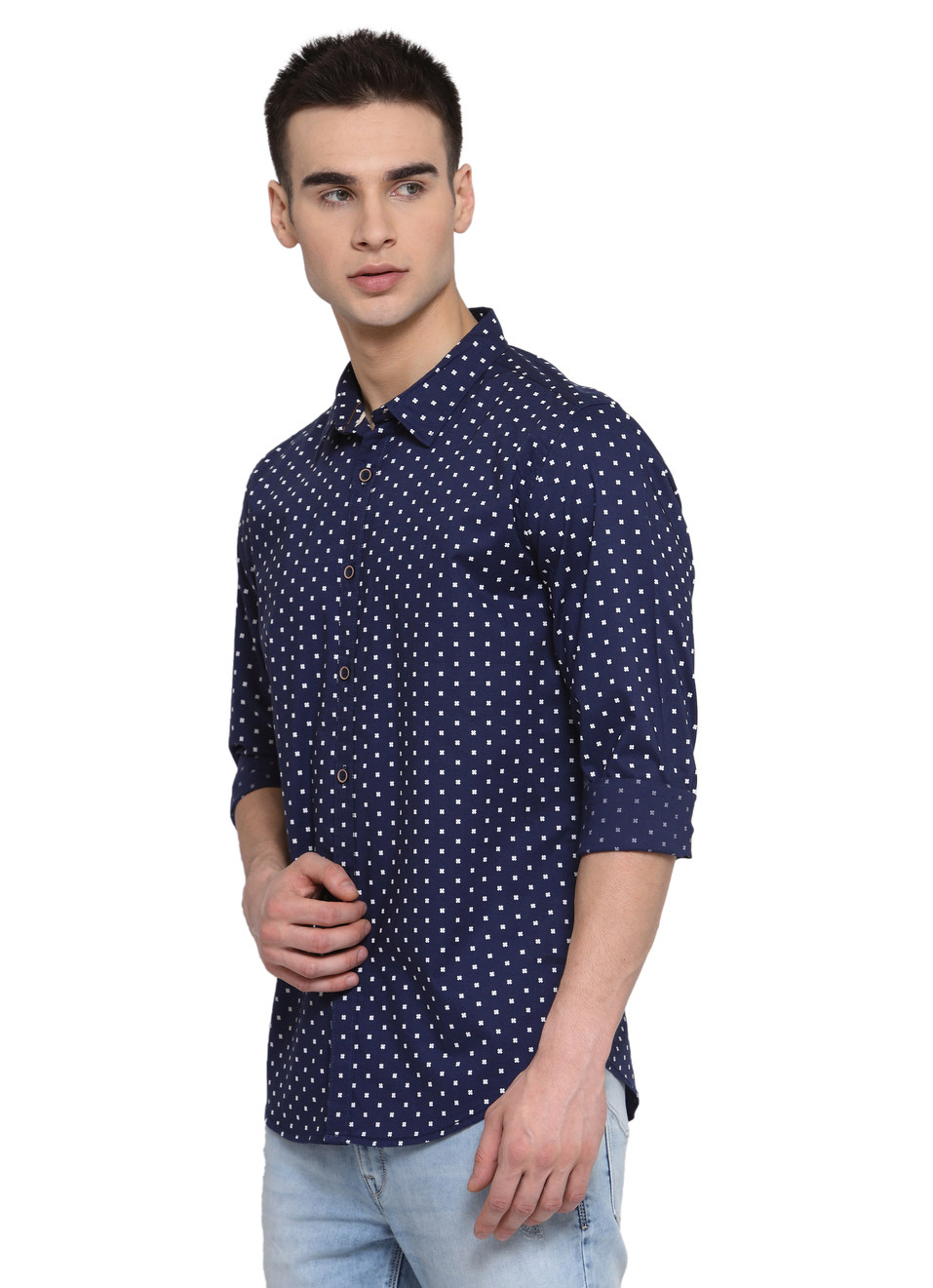 Andrei Minimal Printed Shirt, , large image number 2