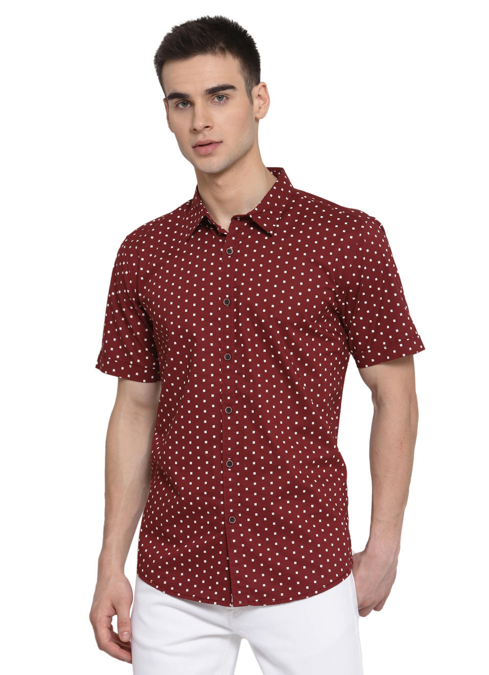 Andrei Minimal Printed Shirt, , large image number 0