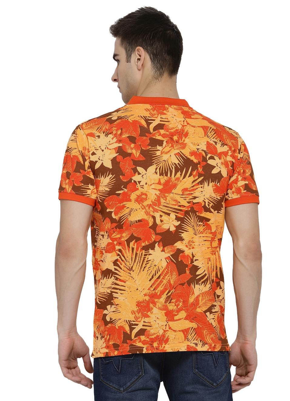 Blake Tropical Printed Pique Polo, , large image number 1