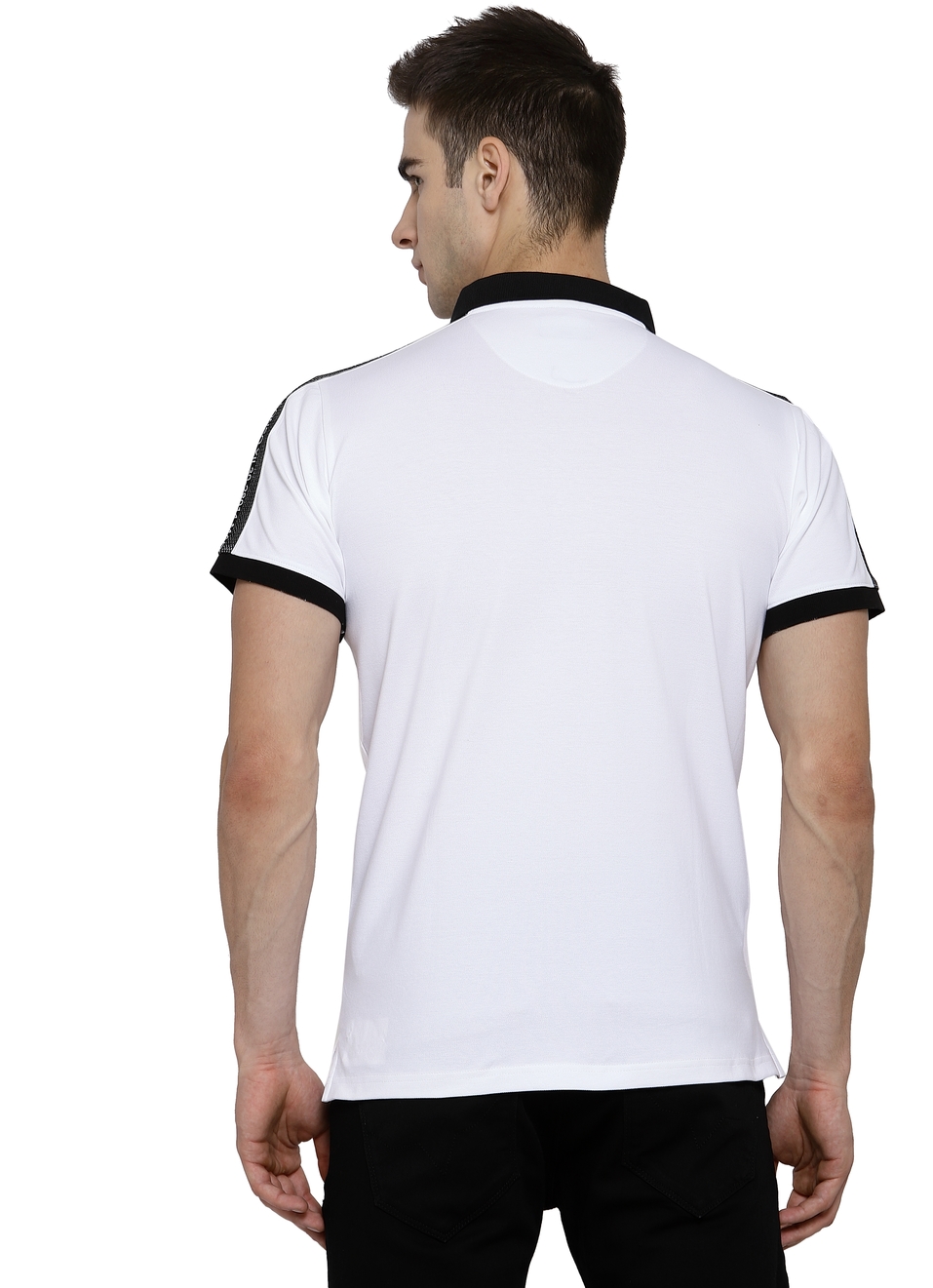 Ninja Solid Polo Collar Tees , , large image number 1