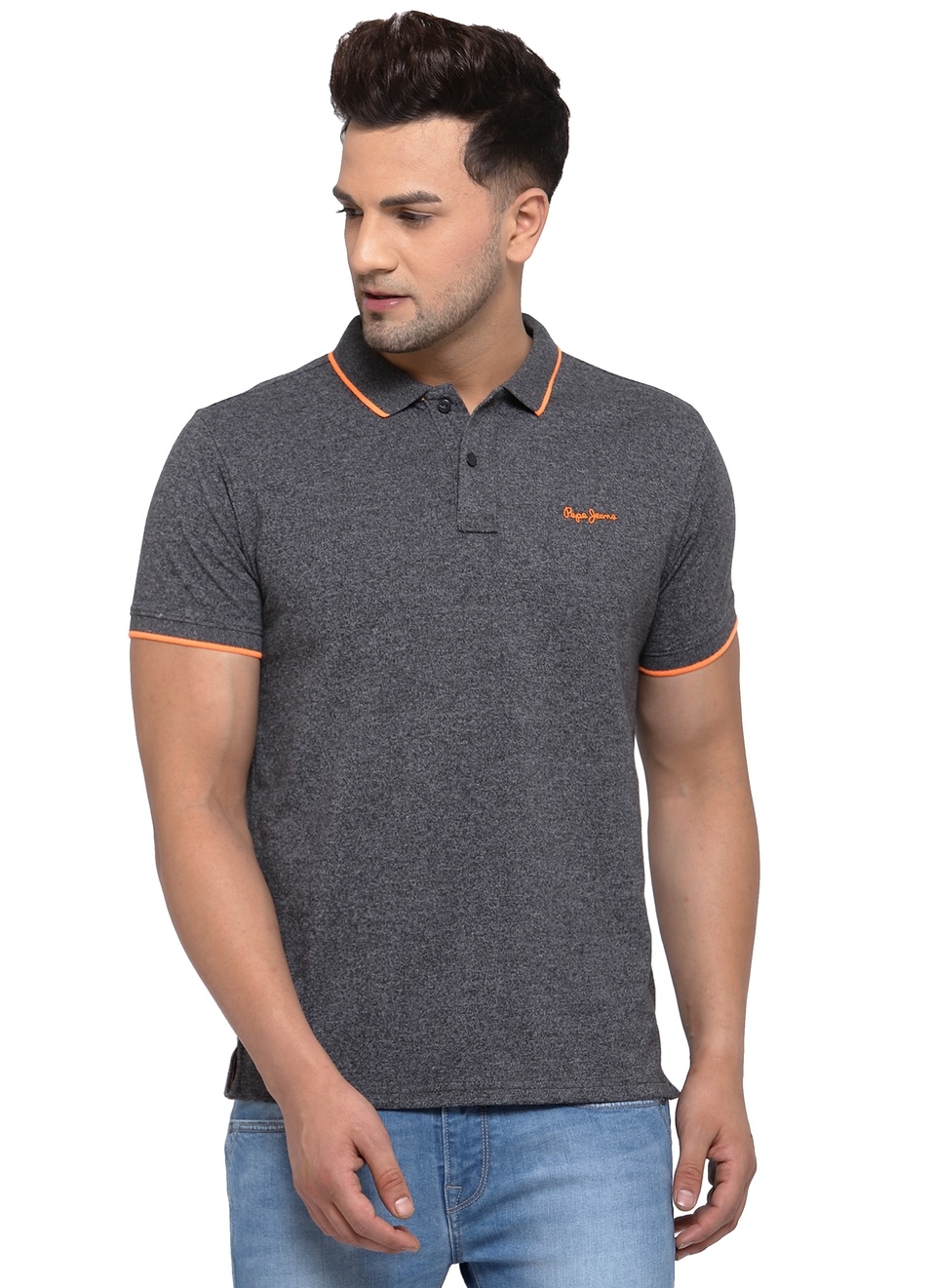 Quantra Solid Grindle Pique Polo, , large image number 0