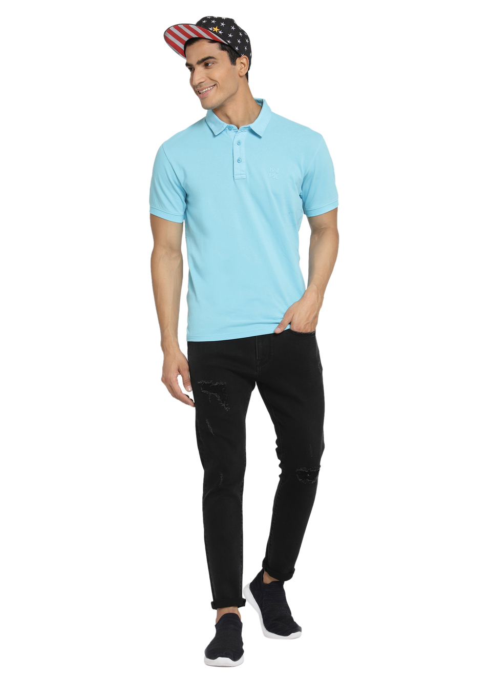 Track Solid Over Dyed Polo, , large image number 3