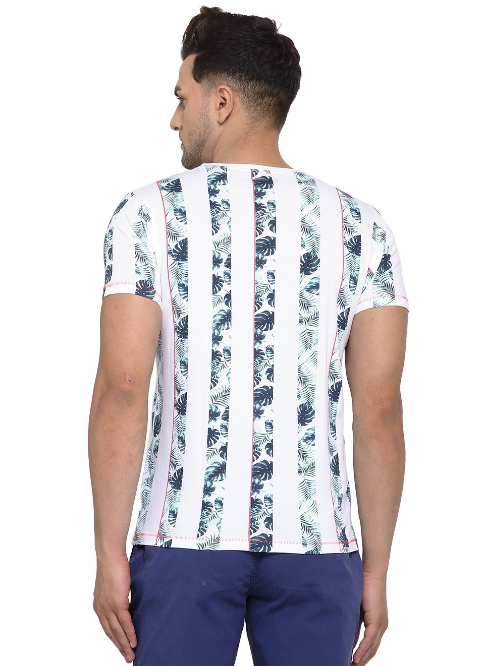 Gasper Tropical Stripe T-Shirt, , large image number 1