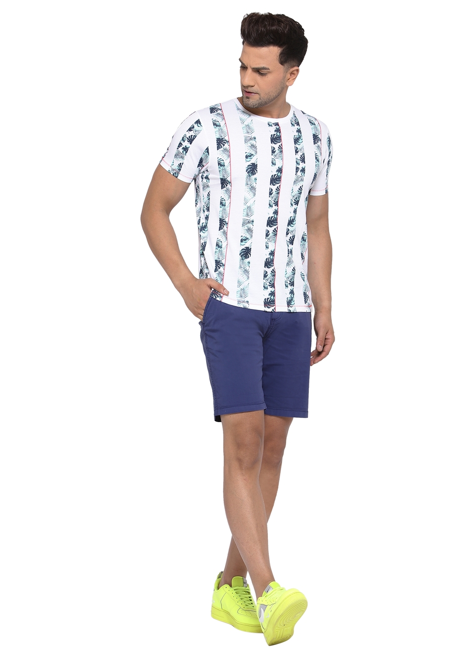 Gasper Tropical Stripe T-Shirt, , large image number 3