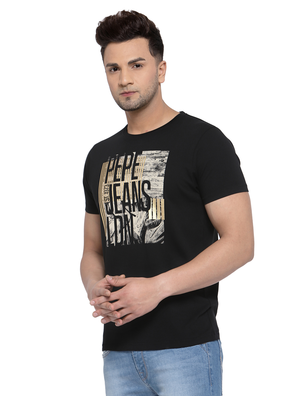 Gaston Foil Print T-Shirt, , large image number 2