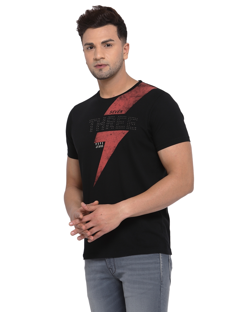 Central Placement Printed T-Shirt, , large image number 2